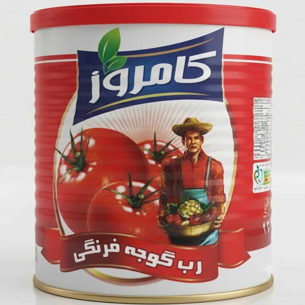 رب گوجه فرنگی کامروز با ترکیب اصیل برای ذائقه ایرانی